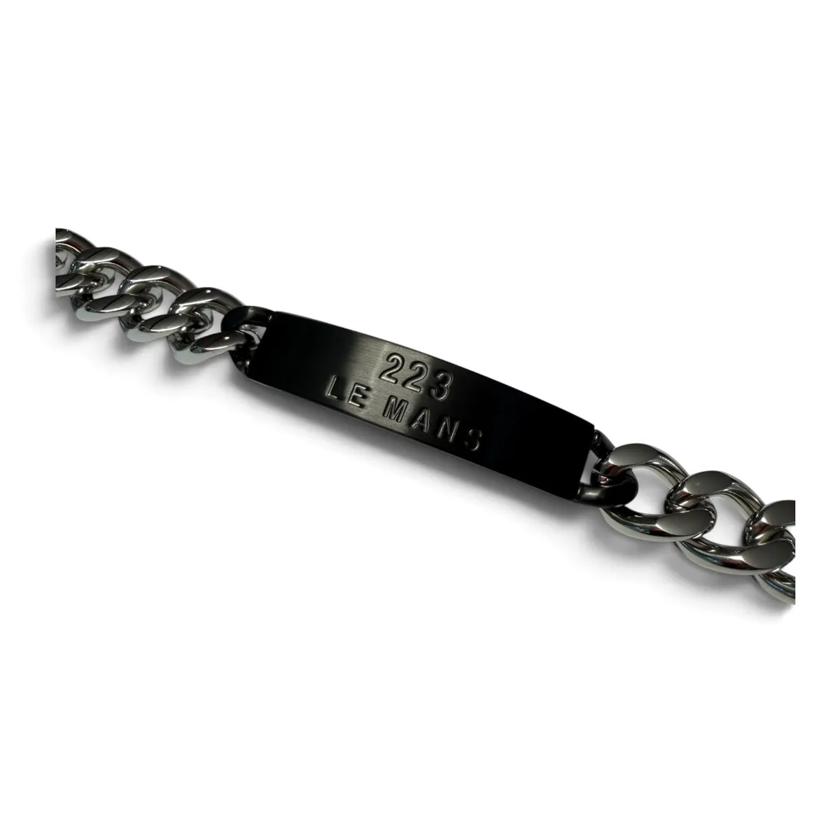 223 LE MANS – graviertes Edelstahl-Armband (Ansicht 2/4)