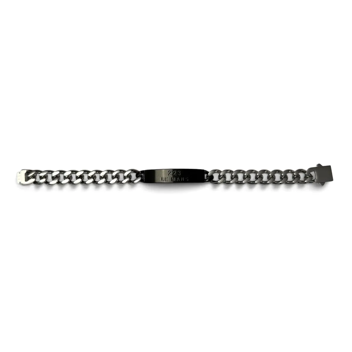 223 LE MANS – graviertes Edelstahl-Armband (Ansicht 4/4)