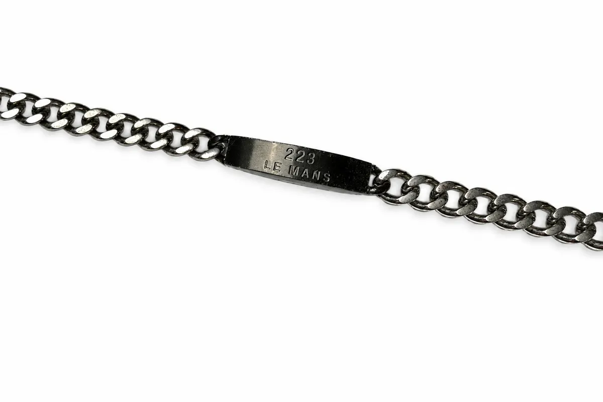 223 LE MANS – graviertes Edelstahl-Armband