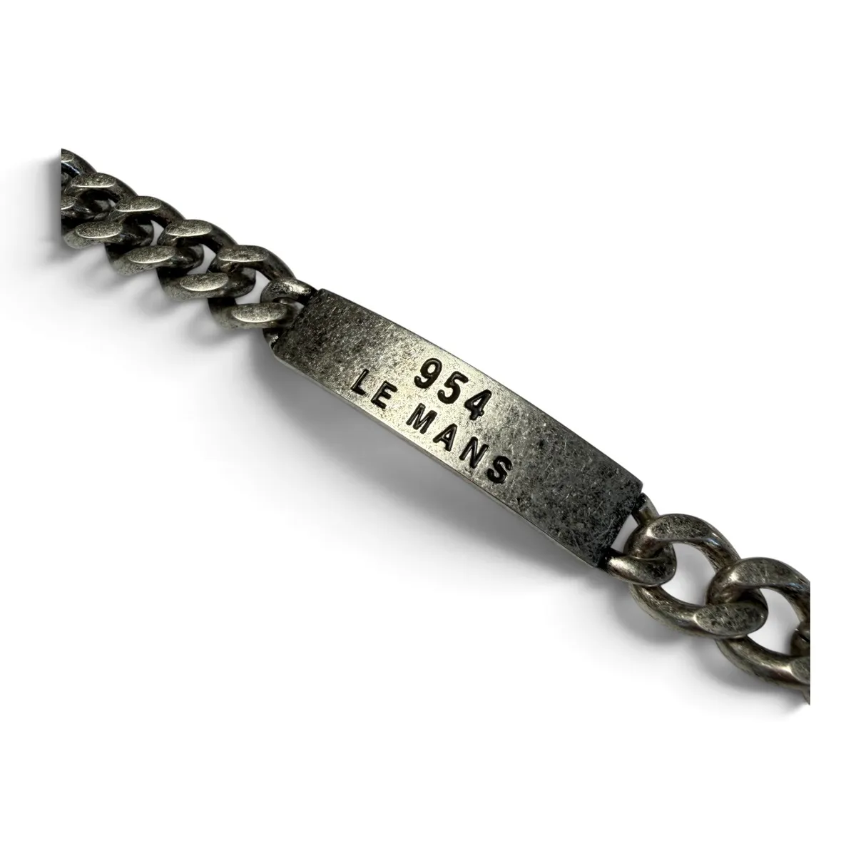 954 LE MANS – graviertes Edelstahl-Armband (Ansicht 2/4)